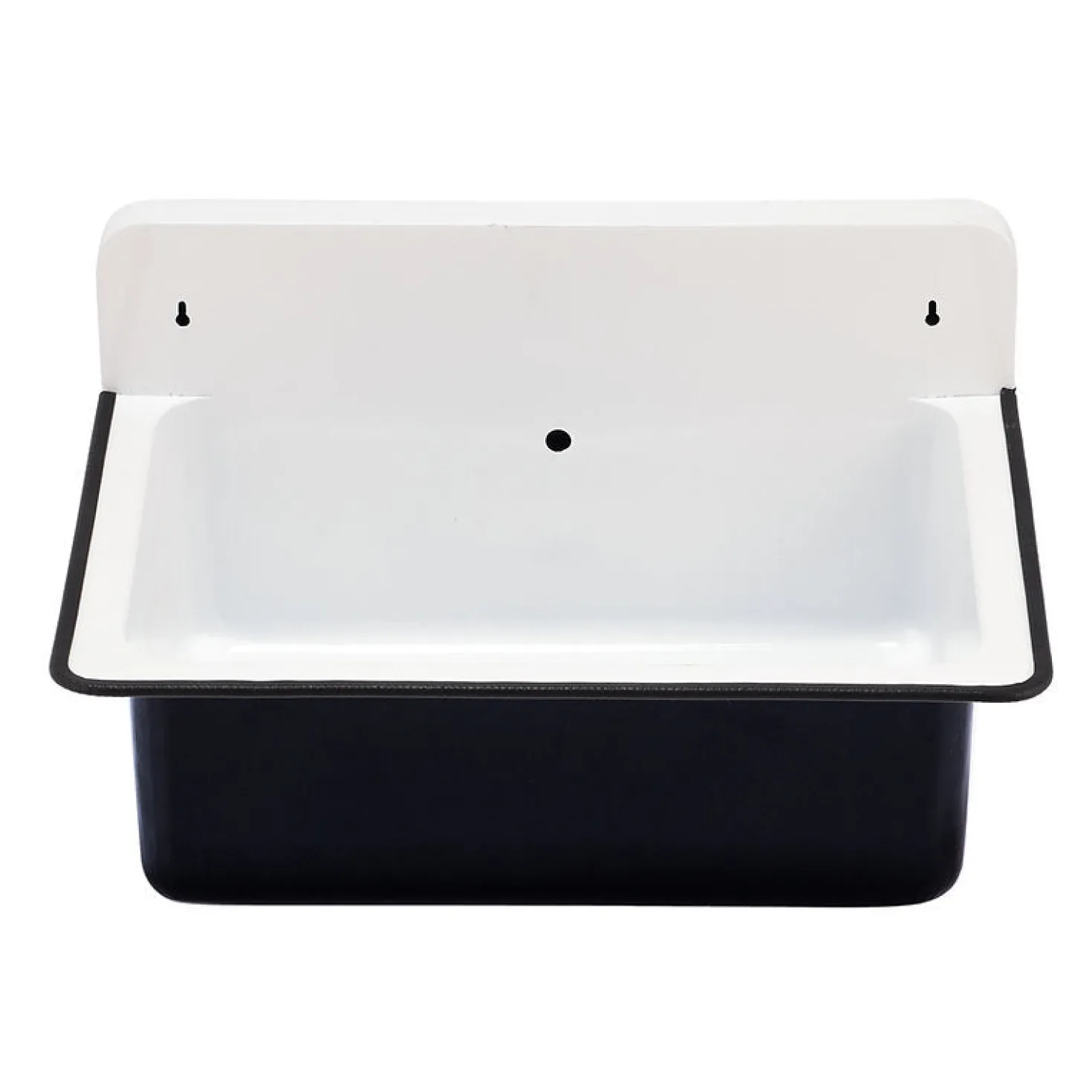 Nantucket Sinks 20" Wall Mount Utility or Bathroom Sink With Overflow