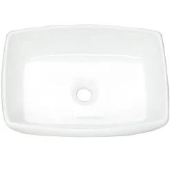 Nantucket Sinks White Rectangular Vessel Sink NSV1913