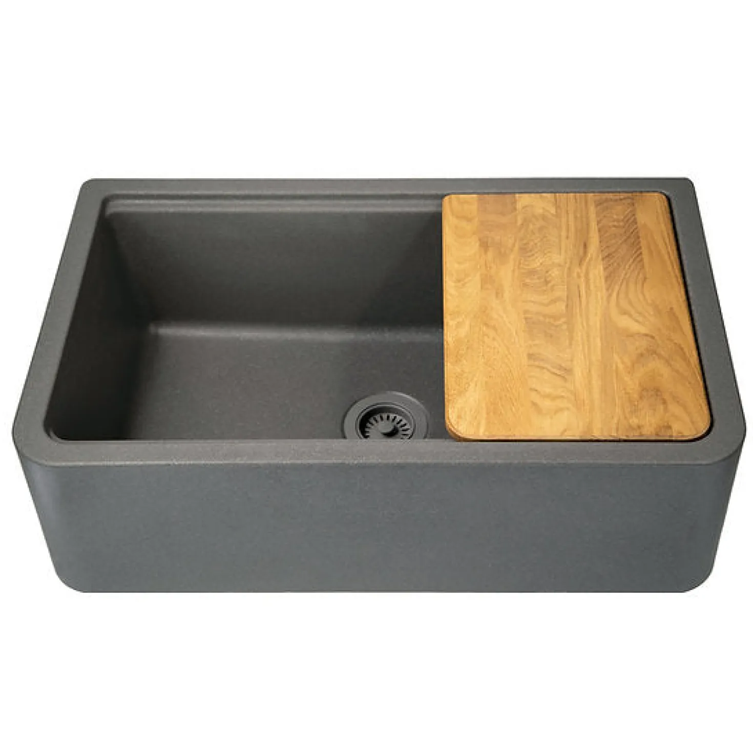 Nantucket Sinks 33" Workstation Granite Composite Apron Farmhouse Sink