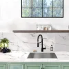 Nantucket Sinks ZR2818-16 - 28" Pro Series Large Rectangle Single Bowl Undermount Zero Radius Stainless Steel Kitchen Sink