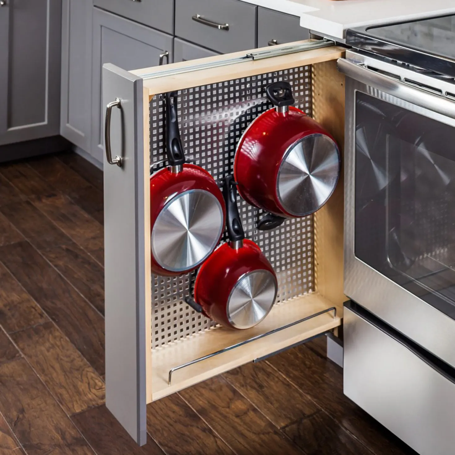 Peg Board Filler Pullout