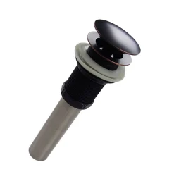 Pop Up Umbrella Bathroom Drain, Non Overflow