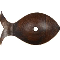Premier Copper Products Fish Vessel Hammered Copper Sink