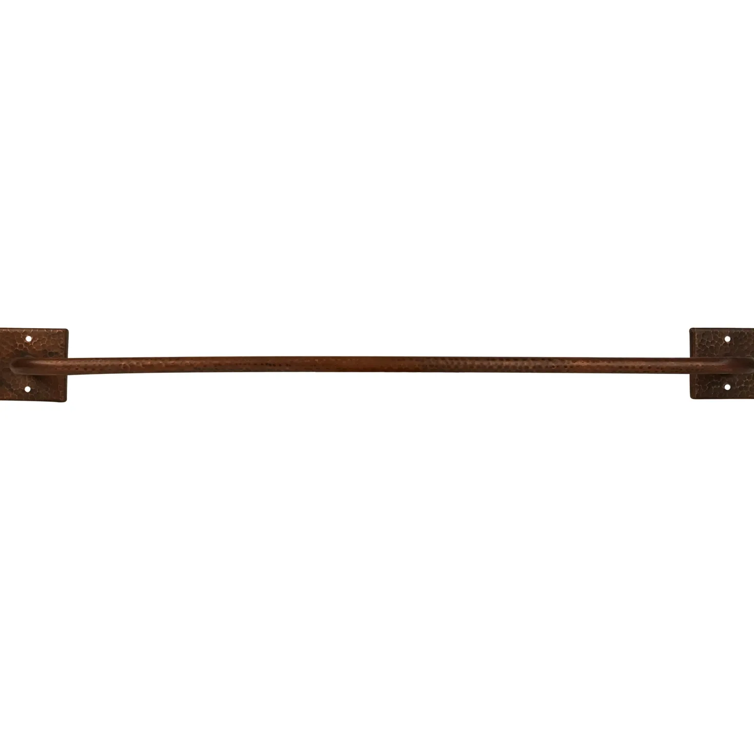 Premier Copper Products 30" Hand Hammered Copper Towel Bar