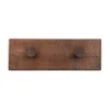 Premier Copper Products Hand Hammered Copper Double Robe/Towel Hook