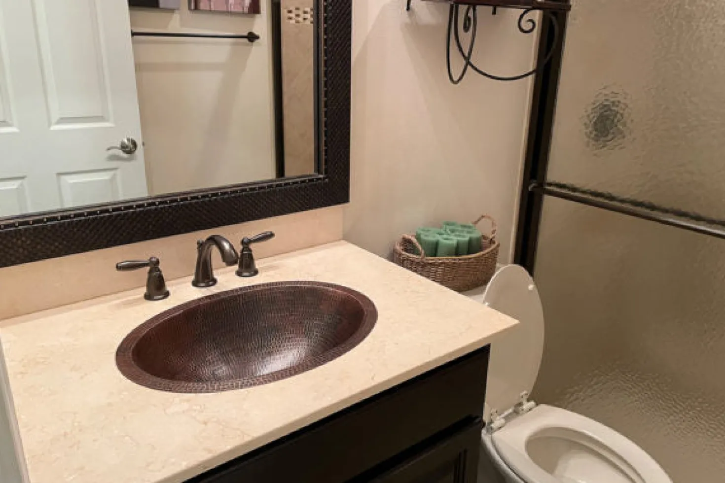 Premier Copper Products Master Bath Oval Under Counter Hammered Copper Bathroom Sink