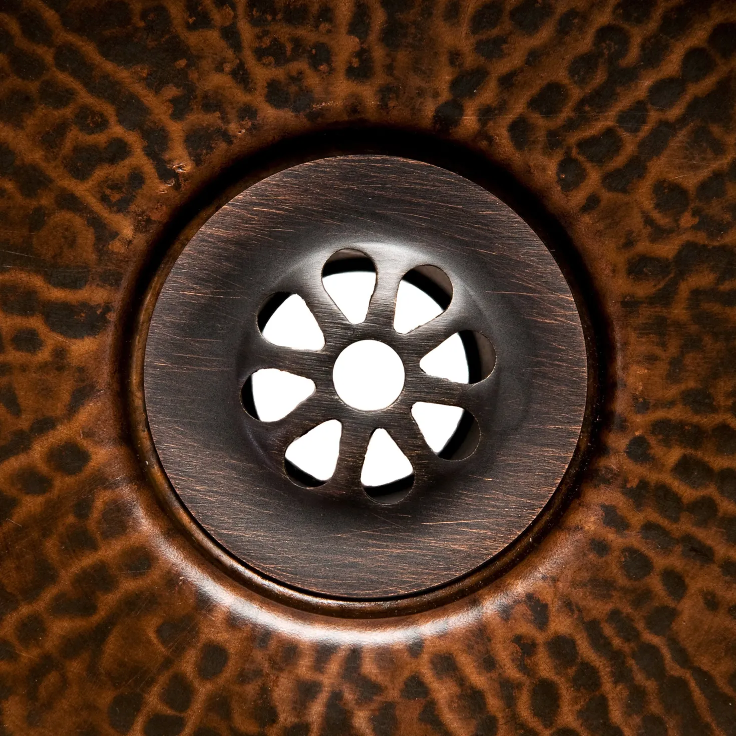 Premier Copper Products 1.5" Non-Overflow Grid Bathroom Sink Drain - Oil Rubbed Bronze