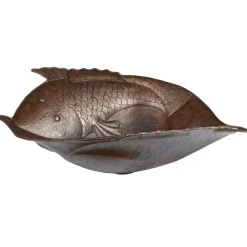 Premier Copper Products Two Fish Vessel Hammered Copper Sink