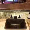 Premier Copper Products 17" x 12" Rectangle Copper Bar Sink with 2" Drain