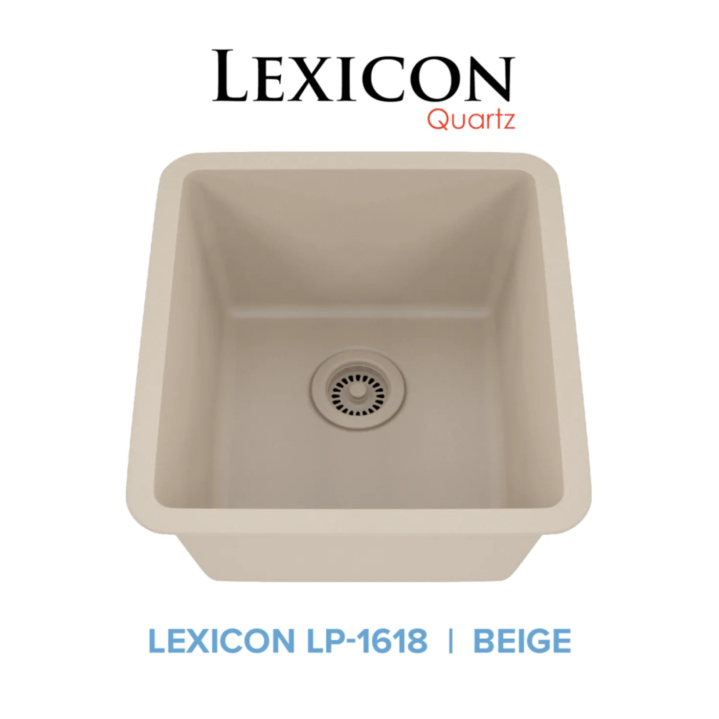 Rectangle Quartz Composite Bar/Prep Sink