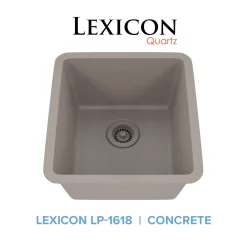 Rectangle Quartz Composite Bar/Prep Sink