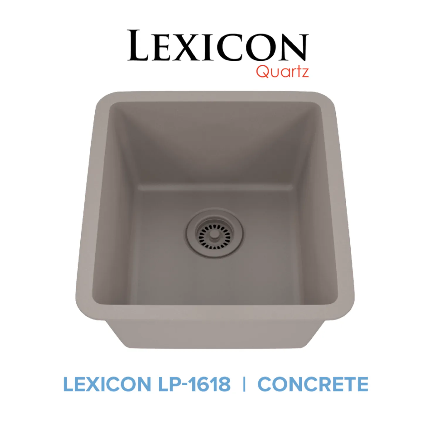 Rectangle Quartz Composite Bar/Prep Sink