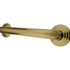 Restoration 32" Brass Decorative Grab Bar in Polished Brass