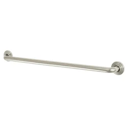 Restoration 32" Brass Decorative Grab Bar in Polished Nickel