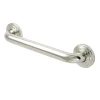 Restoration 12" Brass Decorative Grab Bar in Polished Nickel