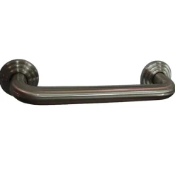 Restoration 30" Brass Decorative Grab Bar in Brushed Nickel