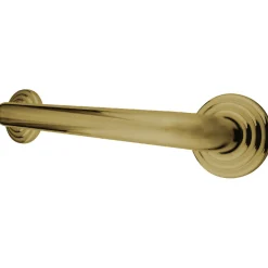 Restoration 36" Brass Decorative Grab Bar in Polished Brass