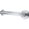 Restoration 36" Brass Decorative Grab Bar in Polished Chrome