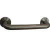 Restoration 36" Brass Decorative Grab Bar in Brushed Nickel