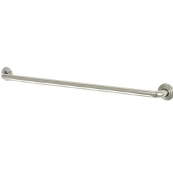 Restoration 36" Brass Decorative Grab Bar in Polished Nickel