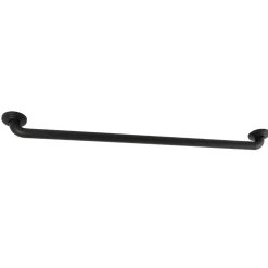 Restoration 36" Brass Decorative Grab Bar in Matte Black