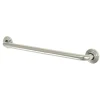 Restoration 24" Brass Decorative Grab Bar in Polished Nickel