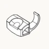 Restriction Clip for Concealed Cup Hinge