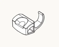 Restriction Clip for Concealed Cup Hinge