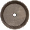 Rounded Vessel Sink in Pietra Grey Marble