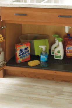 Rubber Cabinet Mat for Your Sink Base Cabinet