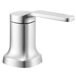 Ruvati Arti Two Handle Widespread Art Deco Bathroom Faucet in Brushed Nickel Stainless