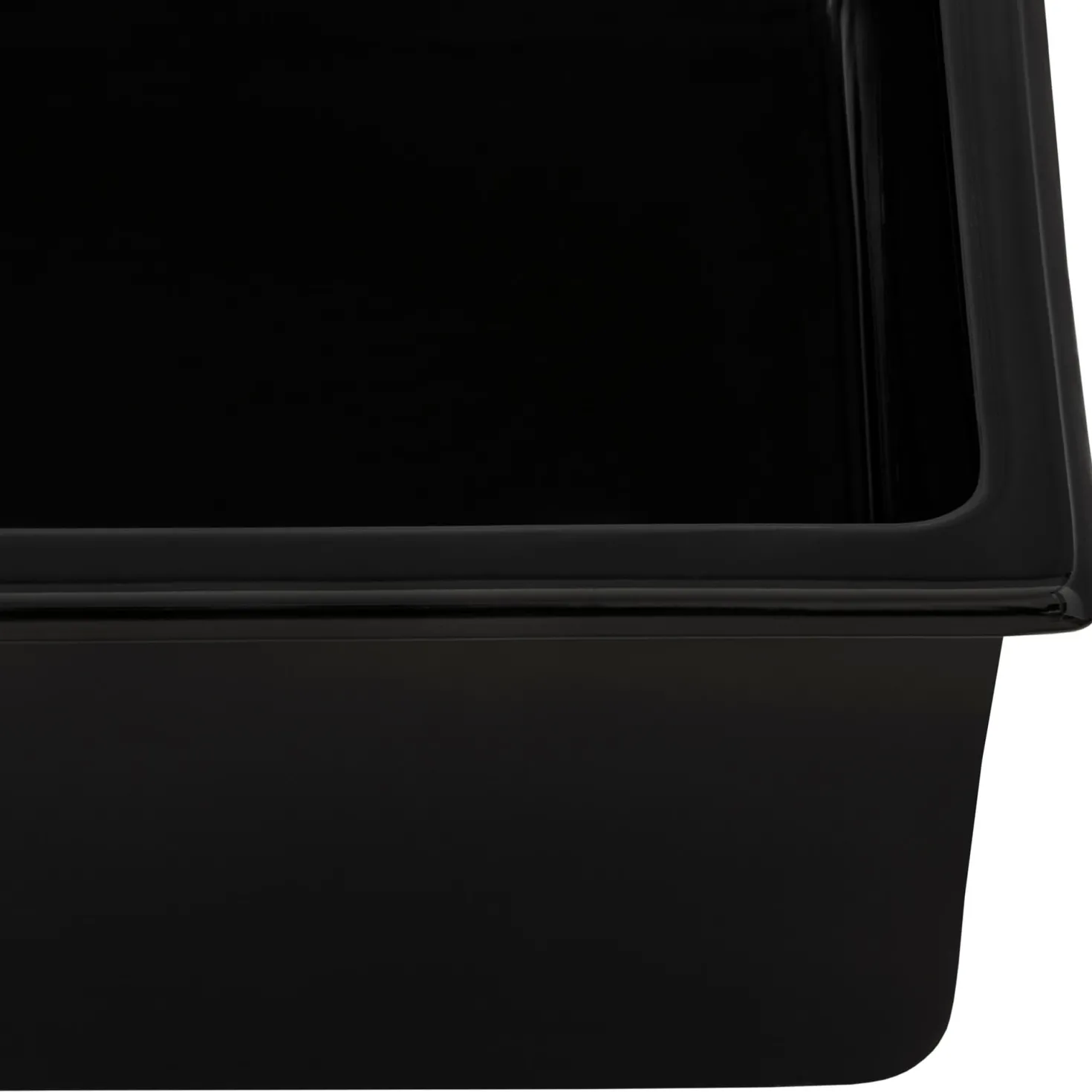 Ruvati 27" Black Fireclay Kitchen Sink | Made in Italy