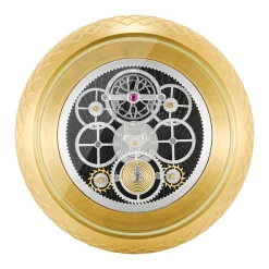 Ruvati Chrono Two Handle Watch Mechanism Luxury Widespread Bathroom Faucet in Brushed Gold- RVF5234SG