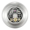 Ruvati Chrono Two Handle Watch Face Knob Widespread Bathroom Faucet in Brushed Nickel Stainless
