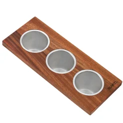 Ruvati 33" Double Ledge Zero Radius Stainless Steel Workstation Kitchen Sink