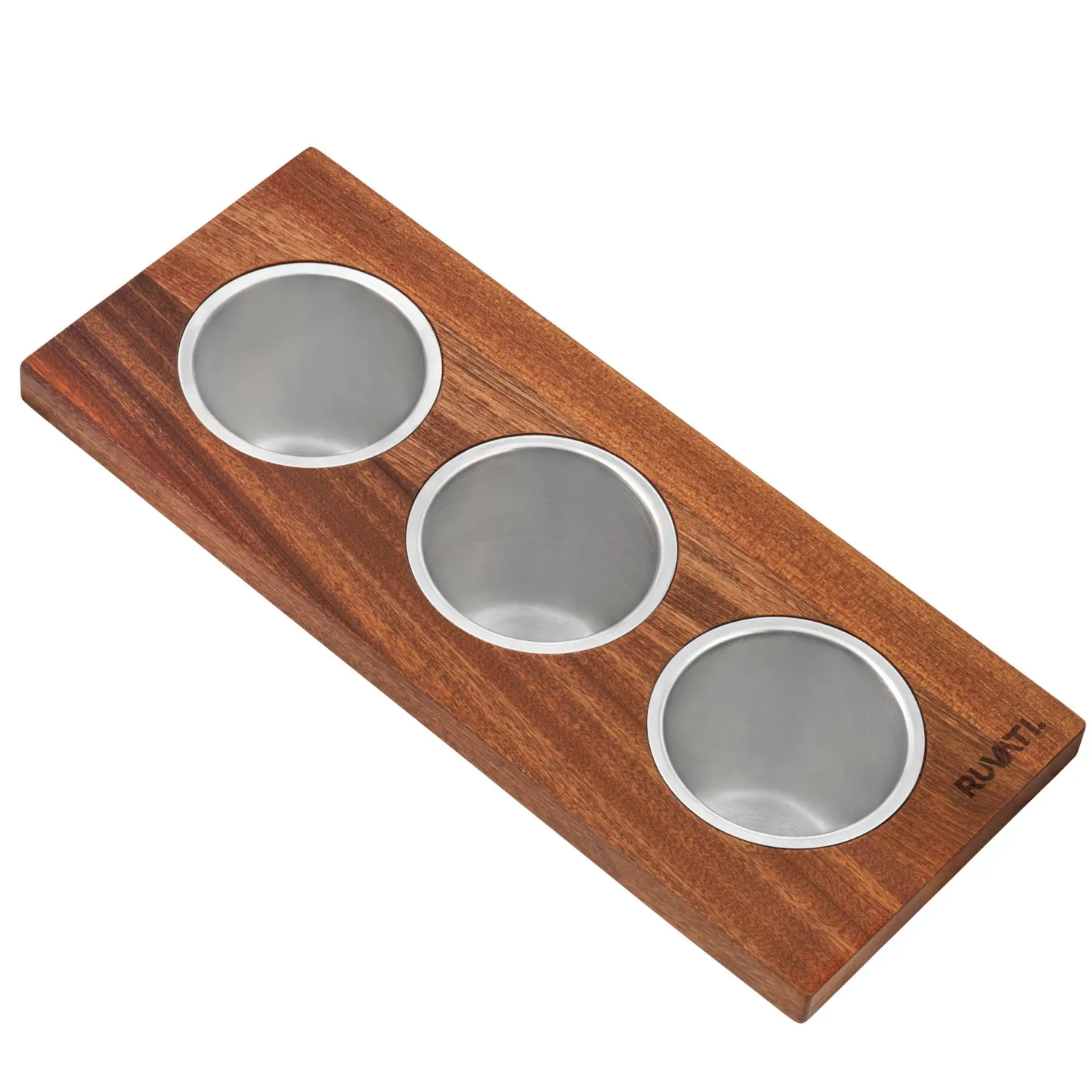 Ruvati 33" Double Ledge Zero Radius Stainless Steel Workstation Kitchen Sink