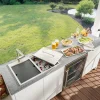 Ruvati Drop-In Outdoor Sink with Double-Wall Ice Chest Cooler