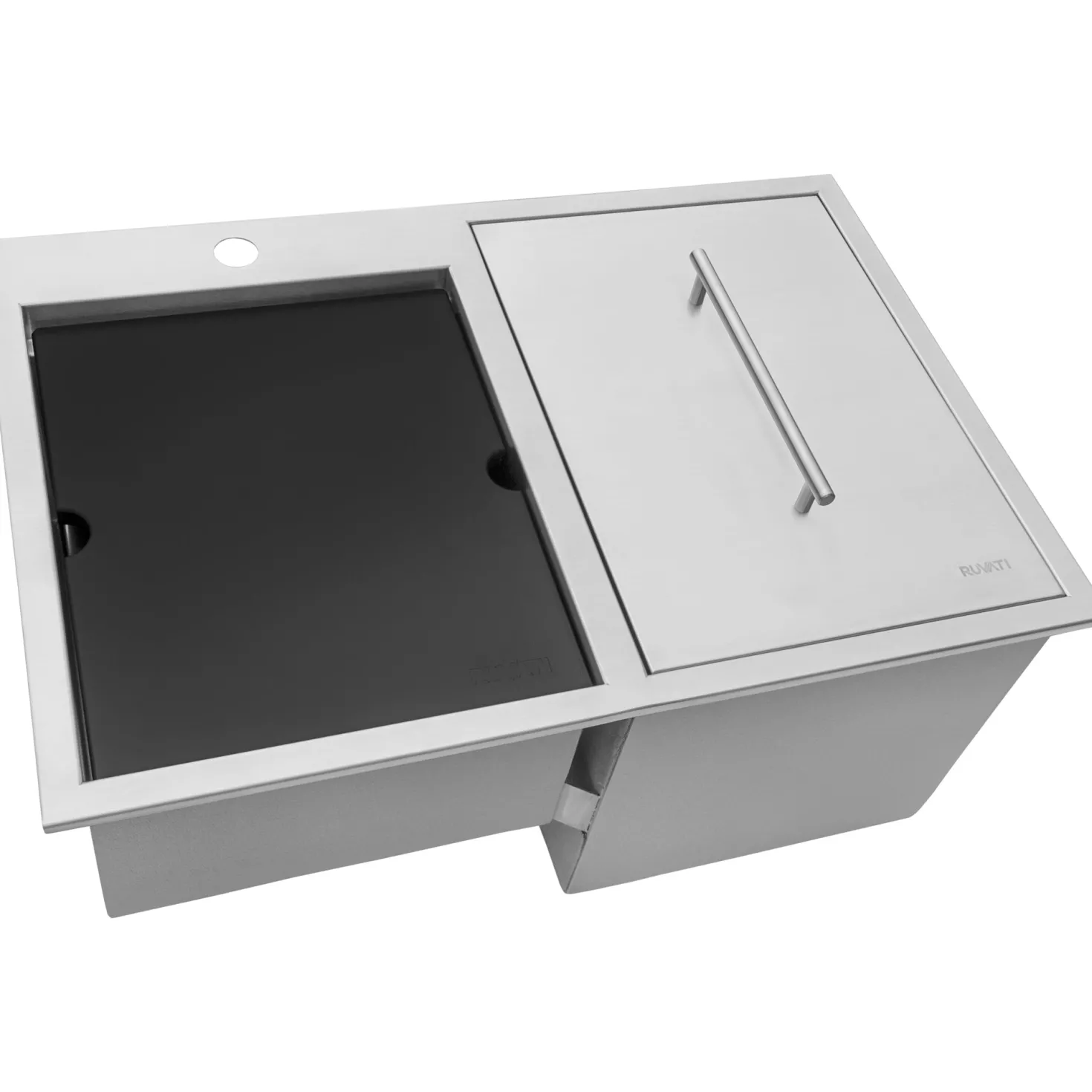 Ruvati Drop-In Outdoor Sink with Double-Wall Ice Chest Cooler