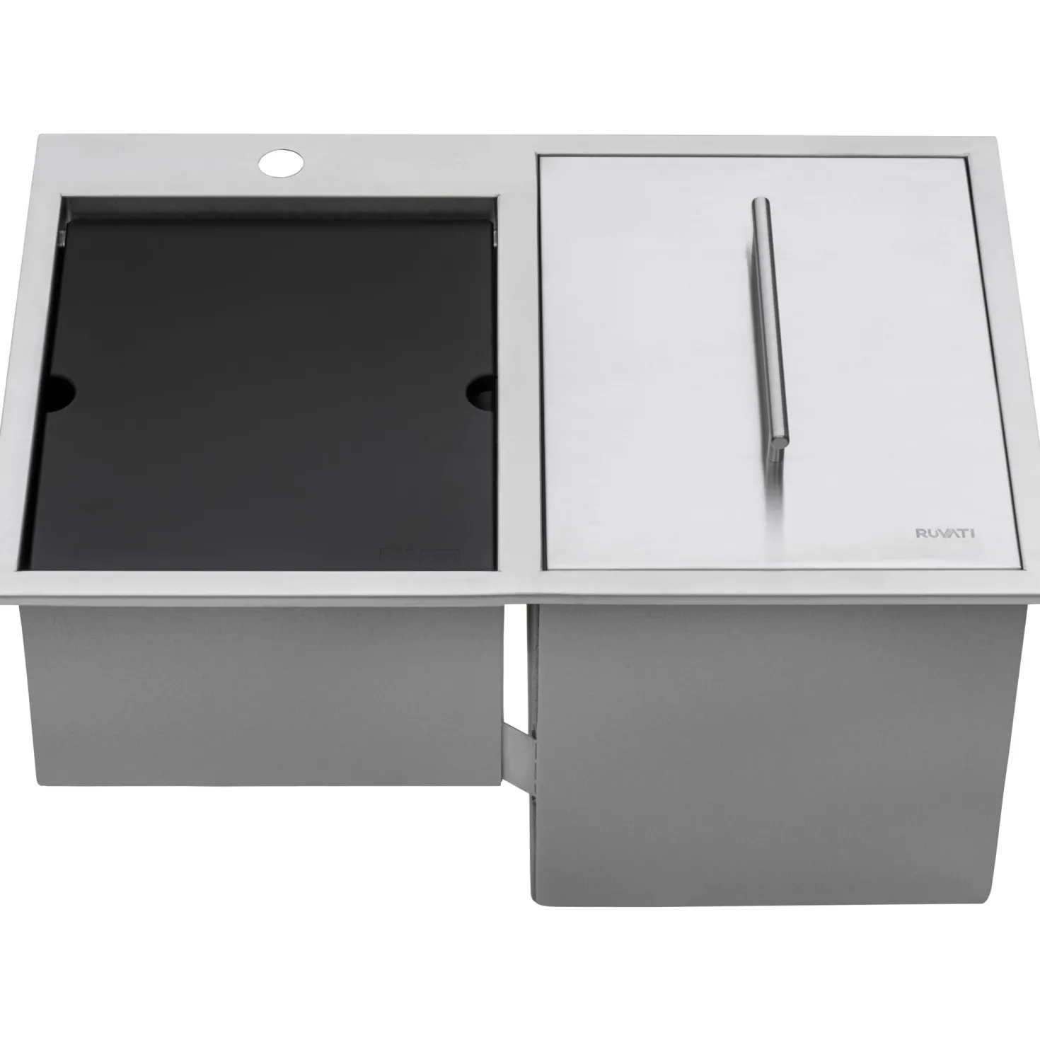 Ruvati Drop-In Outdoor Sink with Double-Wall Ice Chest Cooler