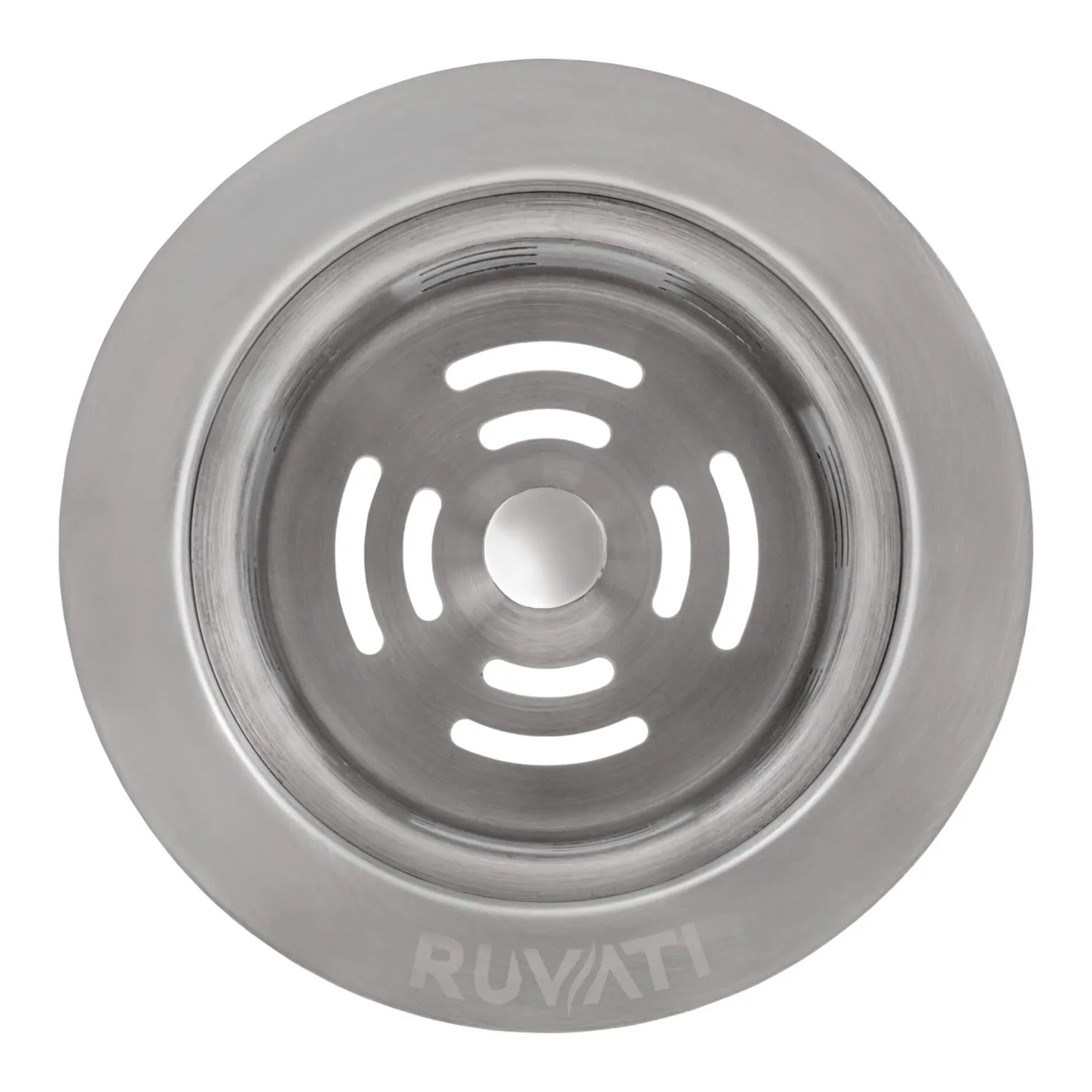 Ruvati Extended Garbage Disposal Flange with Deep Basket Strainer for Kitchen Sinks