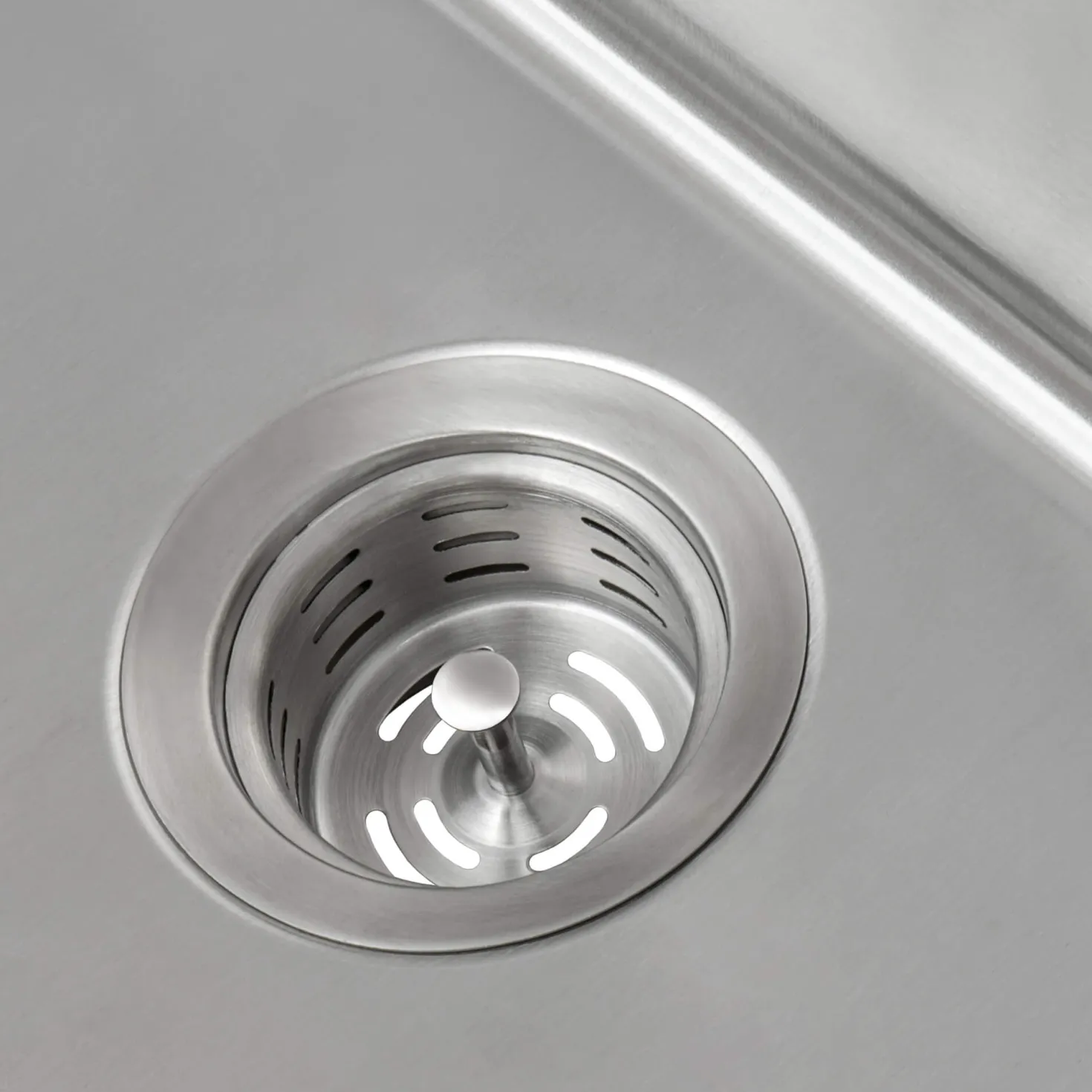 Ruvati Extended Garbage Disposal Flange with Deep Basket Strainer for Kitchen Sinks