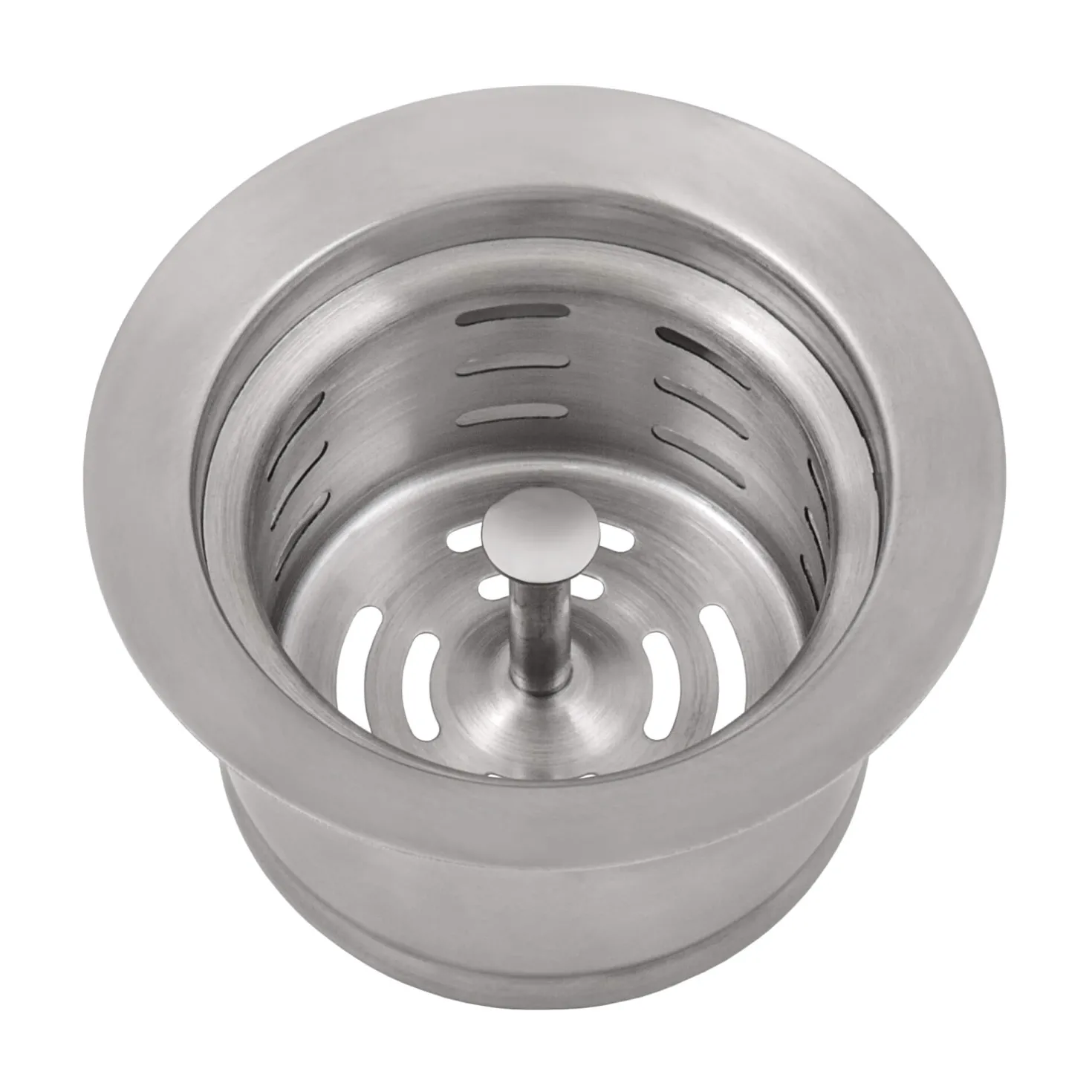 Ruvati Extended Garbage Disposal Flange with Deep Basket Strainer for Kitchen Sinks
