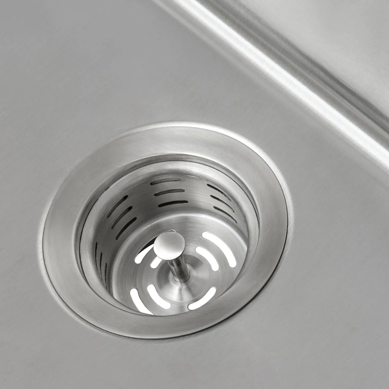 Ruvati Extended Garbage Disposal Flange with Deep Basket Strainer for Kitchen Sinks