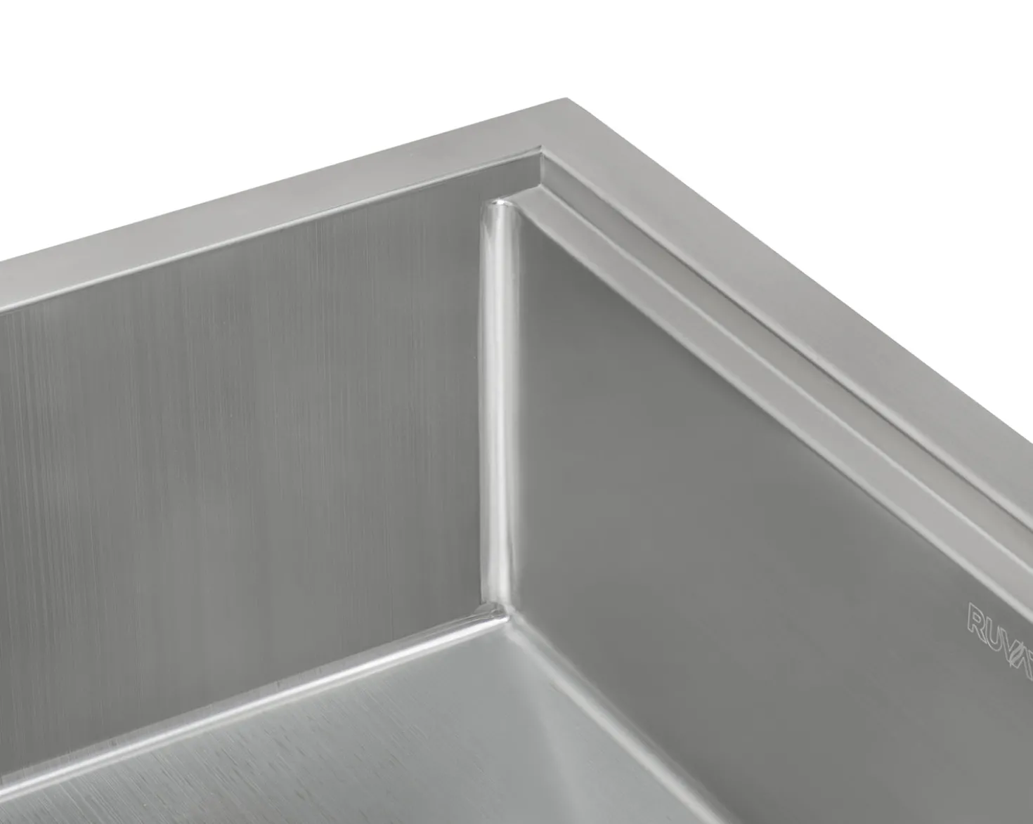 Ruvati 36" Farmhouse Single Bowl Stainless Workstation Kitchen Sink