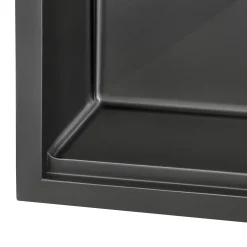 Ruvati 27" Gunmetal Stainless Steel Workstation Kitchen Sink