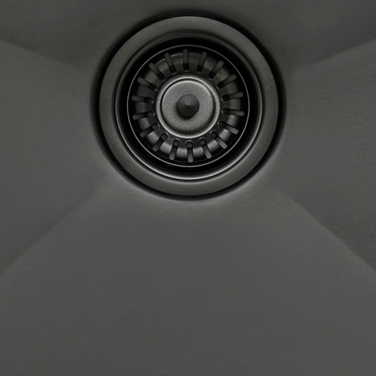 Ruvati 27" Gunmetal Stainless Steel Workstation Kitchen Sink