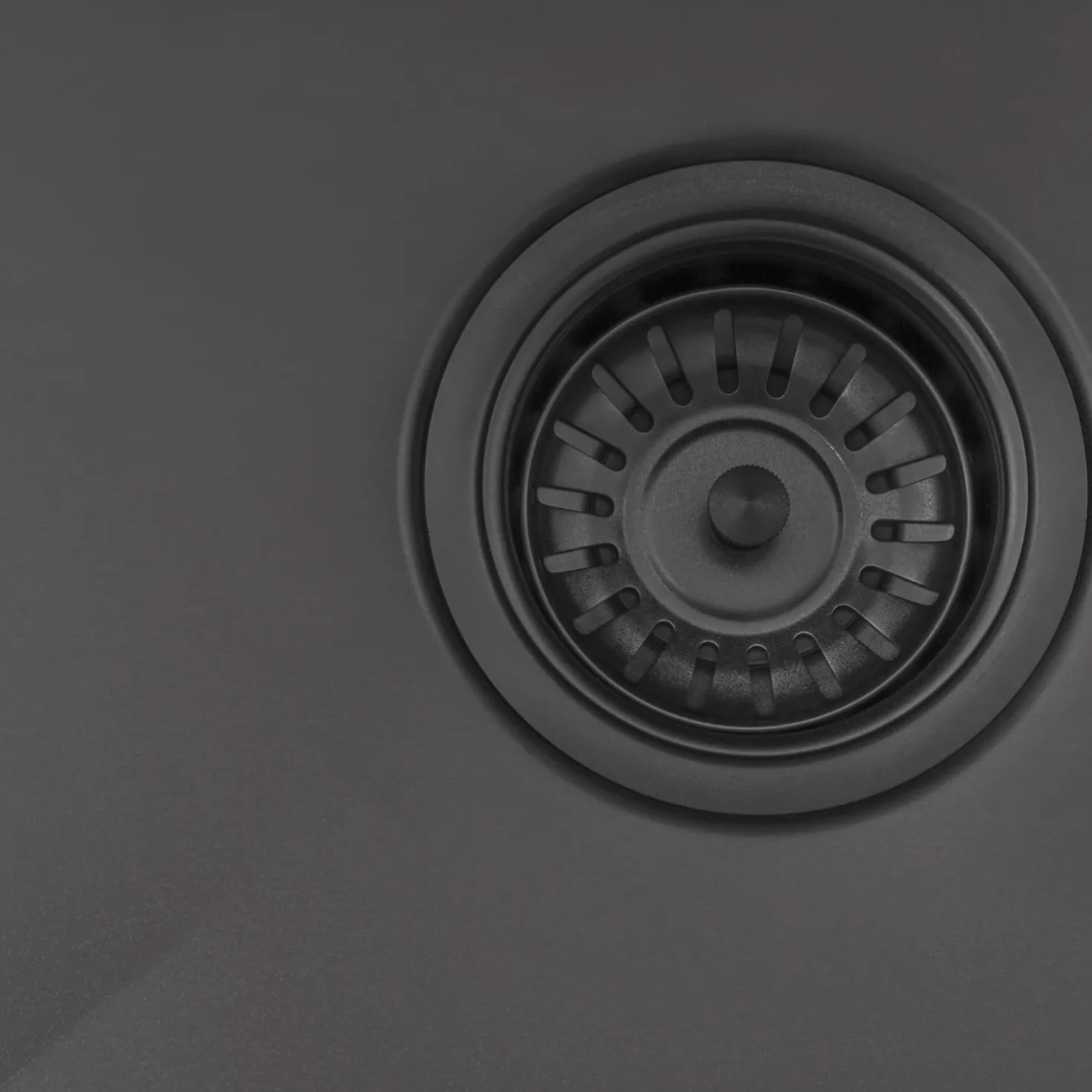 Ruvati 45" Gunmetal Stainless Steel Workstation Two-Tiered Ledge Undermount Kitchen Sink