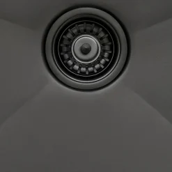 Ruvati 15" Gunmetal Stainless Topmount Bar Prep Sink