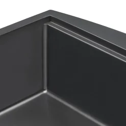 Ruvati 36" Gunmetal Workstation Apron Front Stainless Steel Kitchen Sink