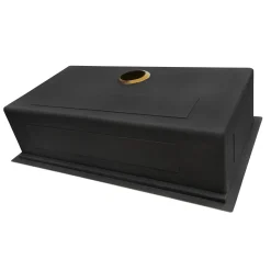 Ruvati 27" Matte Gold Stainless Steel Undermount Workstation Kitchen Sink